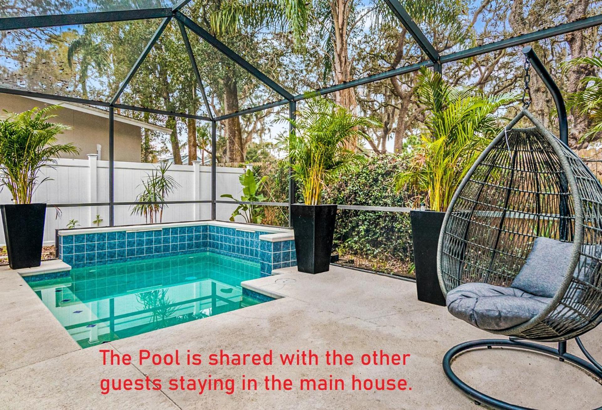 Appartement Modern House In Clearwater With Access To A Shared Swimming Pool à Safety Harbor Extérieur photo