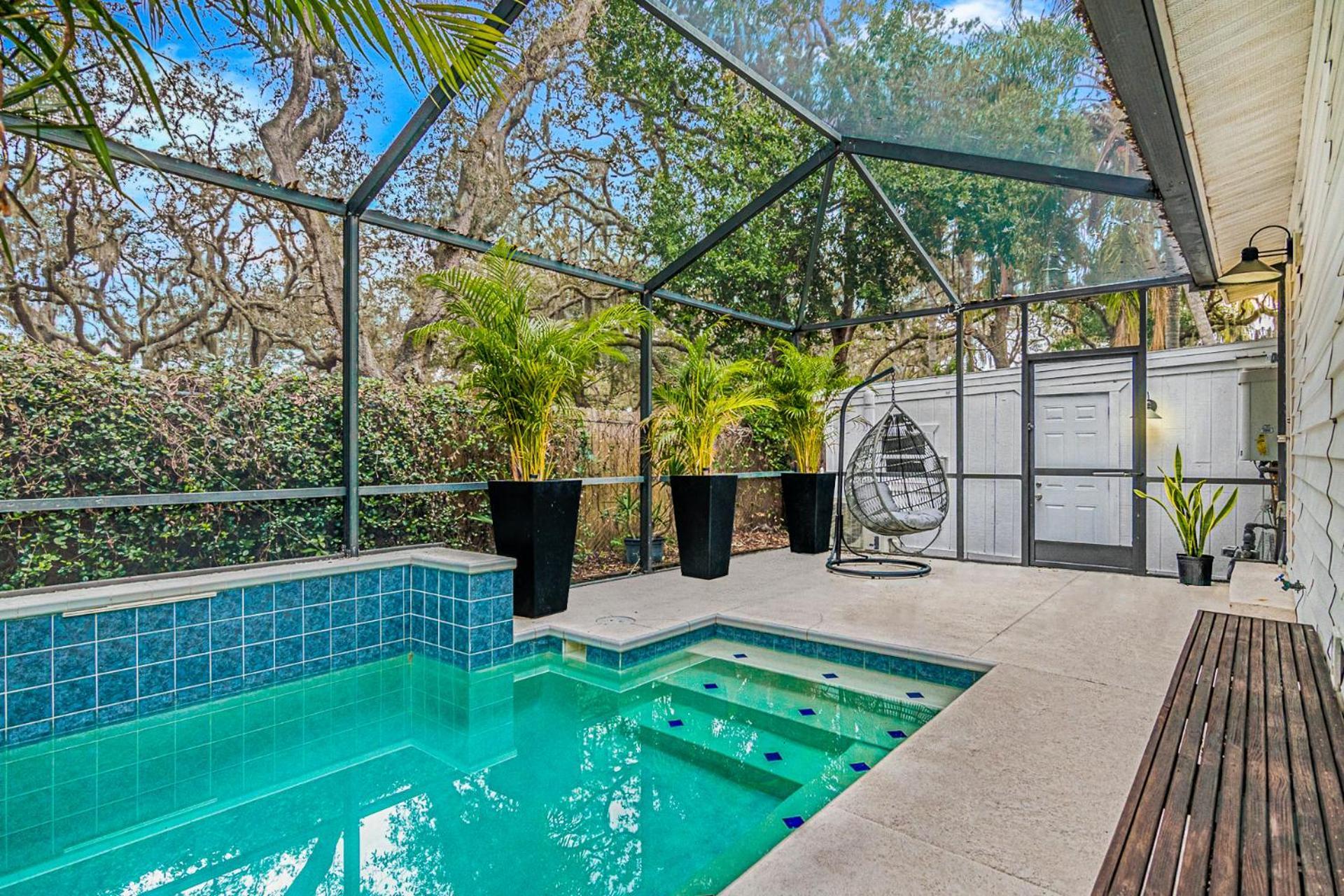 Appartement Modern House In Clearwater With Access To A Shared Swimming Pool à Safety Harbor Extérieur photo
